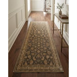 30X84" Runner Rug, Machine Washable Area Rug with Non-Slip Backing, Vintage Style, Soft, Easy Clean, Low Pile Rug for Hallway, Entryway, Kitchen, Bedroom