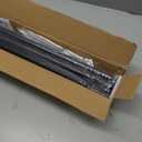 MAYOLIAH Large Single Panel Room Divider on Wheels, 71W x 75H Rolling Privacy Screen, Portable Wall Divider for Home Office Partition, Black