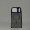 TORRAS for iPhone 17 Pro Case, Camera Control, Fit for MagSafe, Military-Grade Protection, Magnetic Slim Translucent Anti-Fingerprint Phone Case for iPhone 17 Pro 6.3", Deep Blue