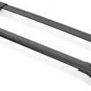 Roof Rack Cross Bars Aluminum Black 2X Fit for M1tsub1sh1 Outlander Sport 2011-2024