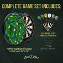 Ultimate Dart Board & Golf Game for Home - Perfect Family & Kids Activities, Game Room Decor, Gifts for Boys, Indoor Golf, and Man Cave Accessories- Compressed Sisal Board