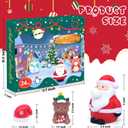 Advent Calendar 2025 Mochi Squishy - 24 Days of Christmas Countdown Calendar, Contains 24Pcs Gift, 3 Cute Jumbo and 21 Mochi Squishy Toys,Gift Ideas for Boys Girls and Teens