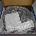 DEWENWILS Metal Extension Cord Reel,30FT Retractable Extension Cord, 16AWG/3C SJTW Power Cord, 3 Electrical Outlets, 10A Circuit Breaker, Wall or Ceiling Mountable for Workshop, Garage, UL Listed (Silver/Black-black Cord)