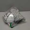 GIFTME 5 Set of 2 Galvanized Metal Umbrella Hanging Wall Planter Flower Holder Indoor or Outdoor Garden Succulent Wall Planter Set (Silver)