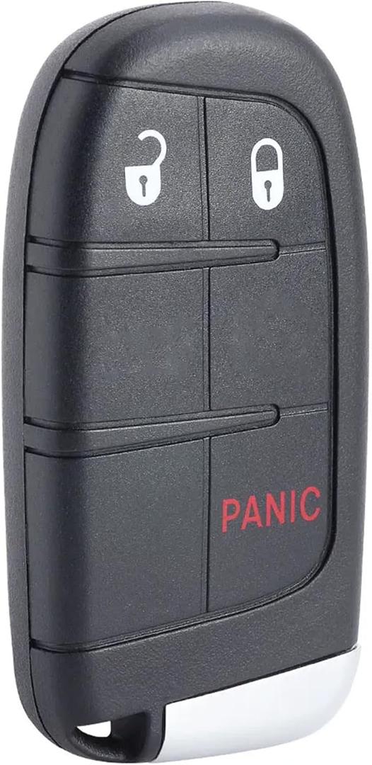 Smart Key for Jeep Compass 2017-2021, Alliskeys 3-Button Proximity Key Fob Replacement for Jeep Compass 2017-2021 M3N-40821302