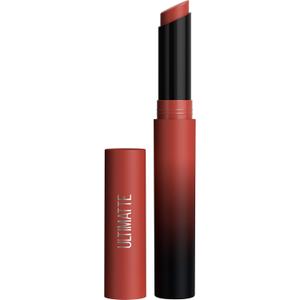 Maybelline Color Sensational Ultimatte Matte Lipstick, Non-Drying, Intense Color Pigment, More Rust, Rusty Red, 1 Count (0.06 Ounce (Pack of 1))