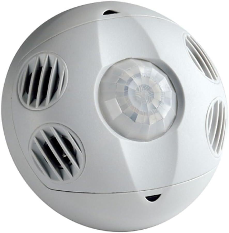 Leviton Multi-Technology Ceiling Mount Occupancy Sensor, 24VDC, 35mA; 2000SF Field-of-View, OSC20-M0W, White