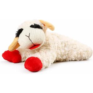 Cute Sheep Squeaky 2025 Trending Plush Lamb for Dog Pet Toy 12"