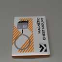 K&F CONCEPT Magnetic Action Camera Chest Mount for GoPro Hero 13/12/11/10/9 Black, DJI Osmo Action 5 Pro/4/3/2 and More Action Camera, POV Neck Mount with Adjustable Neck Strap Lanyards