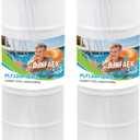 PLF120A Pool Filter Replacement for CX1200RE, PXC125, PA120, Ultra-B2, Unicel C-8412, Filbur FC-1293, L x OD:23 1/4" x 8 15/16", 120 sq.ft,2 Pack