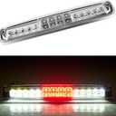 Third 3rd Brake Light, LED High Mount Stop Light for 1999-2006 Chevy Silverado/GMC Sierra 1500 2500 3500HD, 2007 Silverado/Sierra Classic Model, Rear Center Cab Roof Tail Cargo Lamp, Smoke Lens