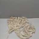 REECHO Clip in Hair Extensions, 4PCS Blonde Hair Extensions 24" Thick Long Beach Waves hair extensions HE003 Invisible Lace Weft Natural Soft Hairpieces for Women  Platinum Blonde