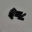 PATIKIL M10 Aluminum Spacers, 10 Pcs Metal Spacer Aluminum M10 x 3/4" OD x 2" L Aluminum Spacer Screw Standoff Round for 3/8" or M10 Screw Bolts