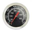 BBQ Grill Thermometer Temperature Gauge Heat Indicator Replacement for Charbroil, Chargriller, Jenn/Air, Perfect Flame, King Griller, Dyna-glo Gas Grills, 2 inch Dia. Stainless Steel BBQ Temp Gauge