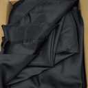 Dailyset 10Pack Black Round Tablecloths, 90 Inches, StainResistant Polyester for 45 Ft Round Tables  Washable Table Covers for Weddings, Banquets, Birthday Parties, Events