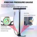 PCP Air Pump High Pressure Hand Pump 4500Psi 4 Stage Airgun Pump 30MPA Air Rifle Filling Stirrup Pump