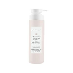 Naturium The Smoother Glycolic Acid Exfoliating Body Wash, Soft & Smoothing Cleanser, 16.9 oz