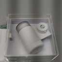 Qure Skincare Bathroom Sink Filter Water Faucet for Skin, Reduces 99% Chlorine and Heavy Metals, Skin Hydration in 4 Weeks, Reduces Build-Up, Balances pH, Softer Skin & Hair - White