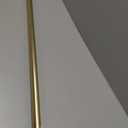 Shower Curtain Rod Tension- No Drill Non-Slip Spring Tension Shower Rod for Window or Bathroom, 43-73 inches Metal Steel, Gold