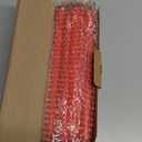 CANDWAX Red Taper Candles Pack of 12 - Slow Burning Dripless Unscented Straight Candles 12 inch - Ideal for Dinner Table - Smokeless Long Candlesticks