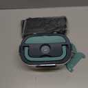 Electric Lunch Box Food Heater, 80W Portable Warmer for Car Truck Work with 304 Stainless Steel Container, 12V/24V/110V Green Heated Lunch Box Suitable for Ideal Driver/Work/Gift