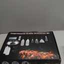 Griddle Accessories Kit, 135 Pcs Griddle Grill Tools Set for Blackstone and Camp Chef, Professional Grill BBQ Spatula Set with Basting Cover, Spatula, Scraper, Bottle, Tongs, Egg Ring