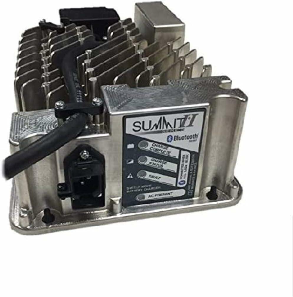 Lester Summit Series II Battery Charger 650W 36/48V with E-Z-GO RXV & TXT 48V 3-Pin Plug with 8.5 Ft. DC Cord