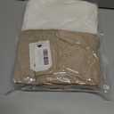 Womens Hooded Long Cardigan Color Block Open Front Knit Cardigan Oversized Lightweight Knit Sweater Outwear (L)