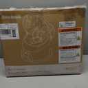 Baby Swings for Infants, Monamii Baby Swing, Bluetooth Infant Swing with Music Speaker, 5 Speeds and Remote Control, Indoor & Outdoor Use (Light Grey)