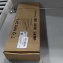 LED Desk Lamp with Clamp, Eye-Caring Clip on Lights for Home Office, 3 Modes 10 Brightness, Long Flexible Goose-Neck, Metal, Swing Arm Architect Task Table Lamps with USB Adapter, White (S1 White and Silver)