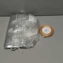 18 Pack Clear Gift Bags with Handles, 10" x 9.5" x 3.5" Reusable Transparent Party Favor Bags PVC Small Goodie Bags for Weddings, Birthdays, Baby Shower, Easter Treat Bags