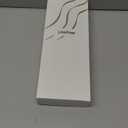 Thermal-Balance Hair Straightener Brush, 365F Professional Styling Temp with Heat Damage Protection, 200M+ Negative Ions, Anti-Frizz Ceramic Coating, Dual-Voltage, White