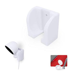 Amazon.com : Wall Mount for Google Nest Wired 2nd Generation Security Camera - Adhesive & Screw-in, Easy Slot-in Design (White) by Brainwavz : Electronics