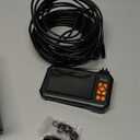 49.2 Feet Inspection Endoscope Camera with Light, 1080P HD Borescope Camera with Light, 4.3" IPS Screen, IP67 Waterproof Sewer Borescope, 49.2Ft Semi-Rigid Cord Drain Pipe Endoscope Cool Gadgets Tool