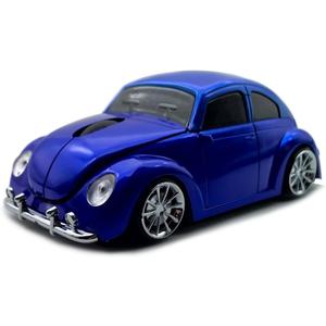 Wireless Mouse, TDRTECH Cool Sports Car Shaped Mouse 2.4GHz Optical Gaming Mouse for Computer PC Notebook Laptop-Blue