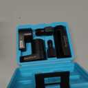 DURATECH 5PCS O2 Oxygen Sensor Socket Thread Chaser Set, 3/8" 1/2" Drive x 7/8" 22mm Oxygen Sensor Remover O2 Sensor Removal Tool Kit