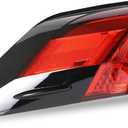 Tail Light Outer Compatible With 2019-2023 Toyota RAV4 Left Driver Side Taillight W/O bulb Replace T02804148 81560-0R090