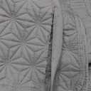Navy Blue Quilt Queen Size  , Lightweight Quilted Blanket Thin Comforter Bed Cover, All Season Spring Summer, 3 Pieces, 90x90 inches
