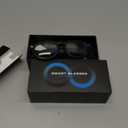 padom AI Smart Glasses with Camera 4K, 1080p HD Video Recording Glasses, 8MP Bluetooth Sunglasses for Men & Women, Al-Powered Wearable Tech, Hands-Free Camera Glasses for Outdoors Travelers/Vloggers