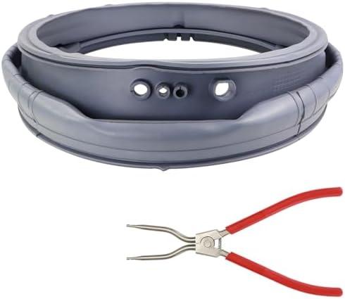 Upgrade MDS47123608 Washer Door Boot Gasket,Replacement for lg and Kenmore,Washer Door Boot Seal Fit for WM4270HVA,WM8000HWA,WM8100HWA,WM4070HVA,PS6448330,AP5668418,2673936