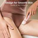 Hair Removal Epilators Bikini Trimmer for Women, Painless Waterproof Electric Foil Shaver Razors for Facial Leg Body Armpit, Ceramic Blade with Type-C Charging, Travel Size, SE Version