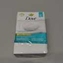 Dove Beauty Bar Soap Sensitive, 4 Bars for Sensitive Skin, Fragrance Free and Hypoallergenic 3.75 oz