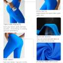 RUNNING GIRL Leggings with Pockets for Women,High Waist Athletic Yoga Pants with Tummy Control Buttery Soft (Blue, M)