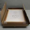 HAUS AND HUES Beige Oak Wood 11x14 Picture Frame - Modern Wood Wall Art Display - Lightweight 11x14 Frame for Art Prints, Photos, Posters - Ready-to-Hang Vertically & Horizontally (Set of 6)