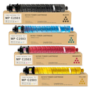 4 Pack MP C2003 MP C2503 Toner Cartridge : Compatible MP C2504 841918 841919 841920 841921 Replacement for Ricoh MP C2004ex MP C2004 MP C2504ex MP C2011 MP C2503H Printer (Black,Cyan,Magenta,Yellow)