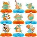 9Pcs Showgirl Theme Honeycomb Centerpieces Decor, The Life of Birthday Girl Tables Party Decorations In My Showgirl Era Bday Honeycomb Centerpiece for Showgirls Disco Birthday Baby Shower Bachelorette
