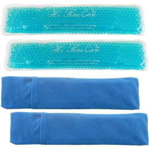 Perineal Cooling Pad for Postpartum Recovery, Extra Durable Gel Cold Packs for Hemorrhoids & C-Section Relief, 2 Reusable Ice Packs & 2 Washable Covers, New Mom Gift (Blue)