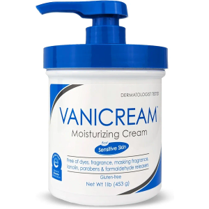 Vanicream Moisturizing Skin Cream with Pump Dispenser - 16 fl oz (1 lb) - Moisturizer Formulated Without Common Irritants for Those with Sensitive Skin