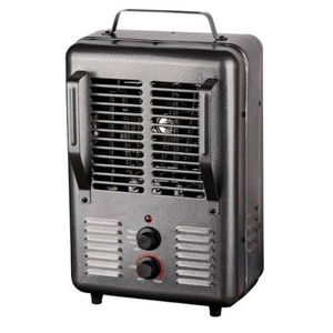 ProFusion Heat Milkhouse Utility Heater with Adjustable Thermostat - Gunmetal, 16.2 x 7.6 in 