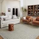 Loloi Chris Loves Julia x Polly Collection POL-03 Blue/Sand 2'-0" x 5'-0" Accent Rug